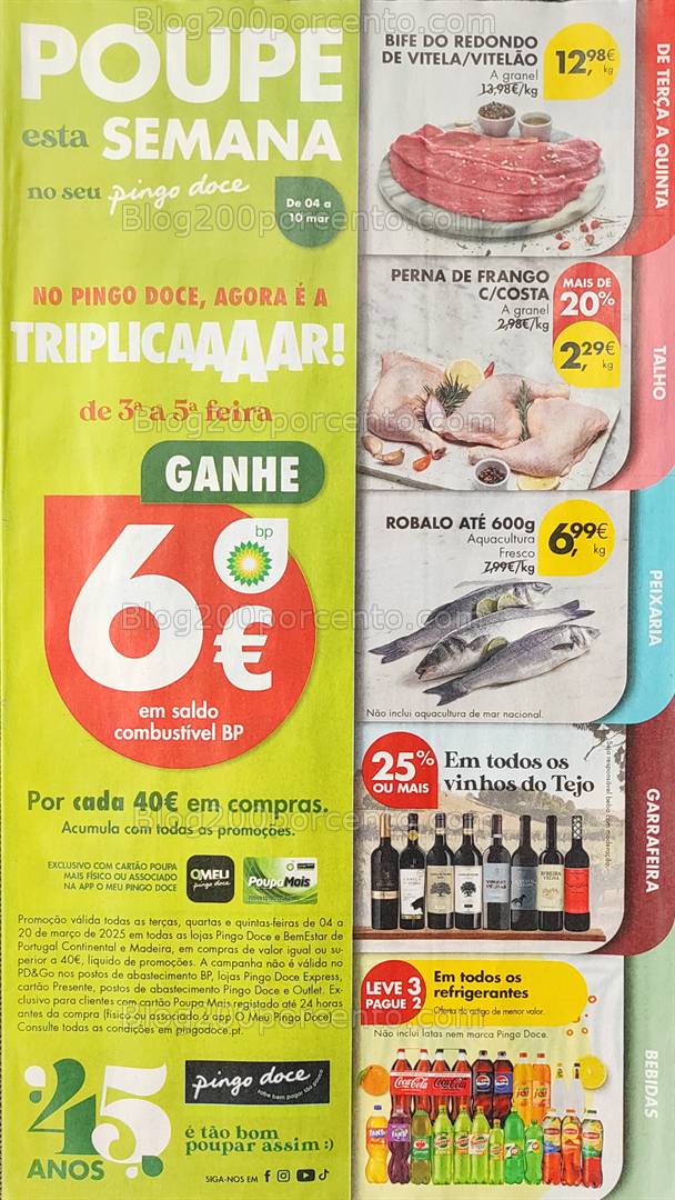 Antevisão Folheto PINGO DOCE Promoções de 4 a 10 março
