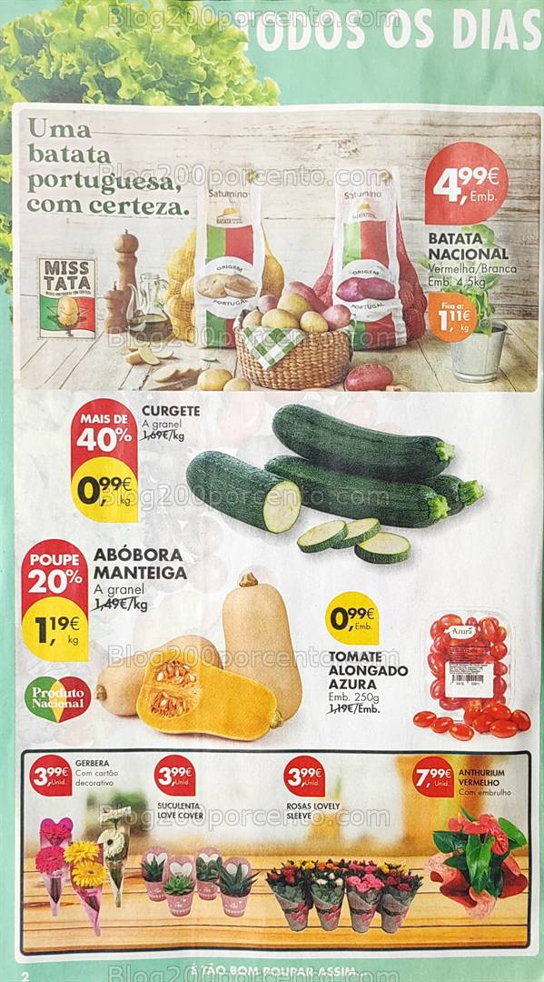 Antevisão Folheto PINGO DOCE Promoções de 4 a 10 março