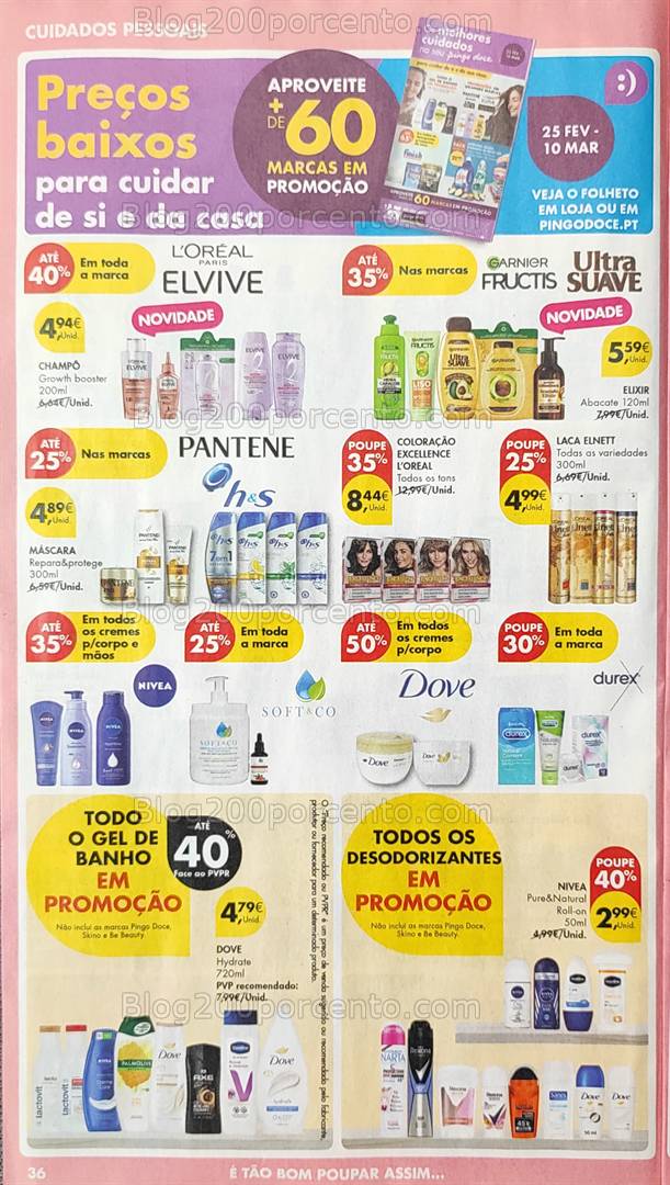 Antevisão Folheto PINGO DOCE Promoções de 4 a 10 março