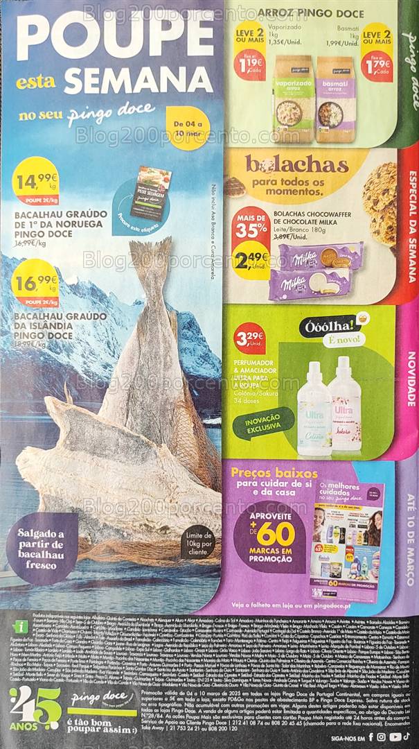 Antevisão Folheto PINGO DOCE Promoções de 4 a 10 março