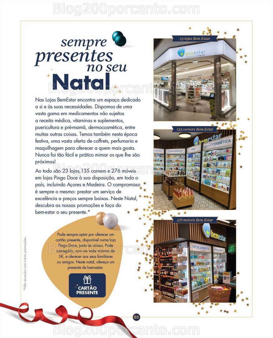 Antevisão Folheto PINGO DOCE Bem Estar Promoções até 1 janeiro