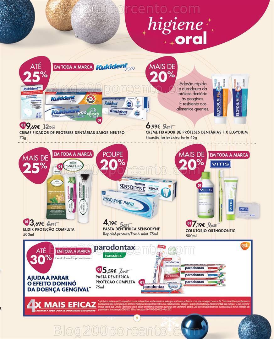 Antevisão Folheto PINGO DOCE Bem Estar Promoções até 1 janeiro