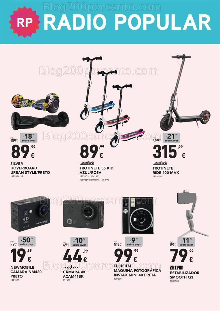 Antevisão Folheto RADIO POPULAR Promoções até 31 março
