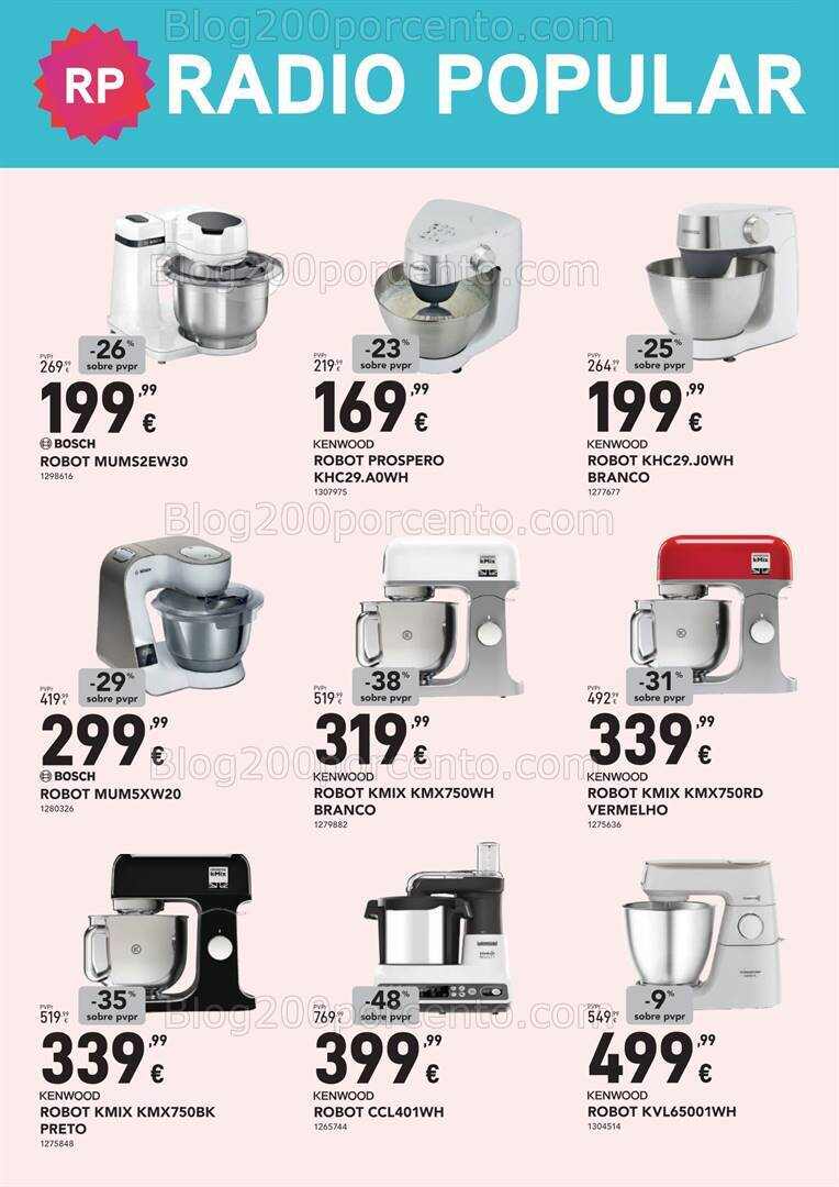 Antevisão Folheto RADIO POPULAR Promoções até 31 março