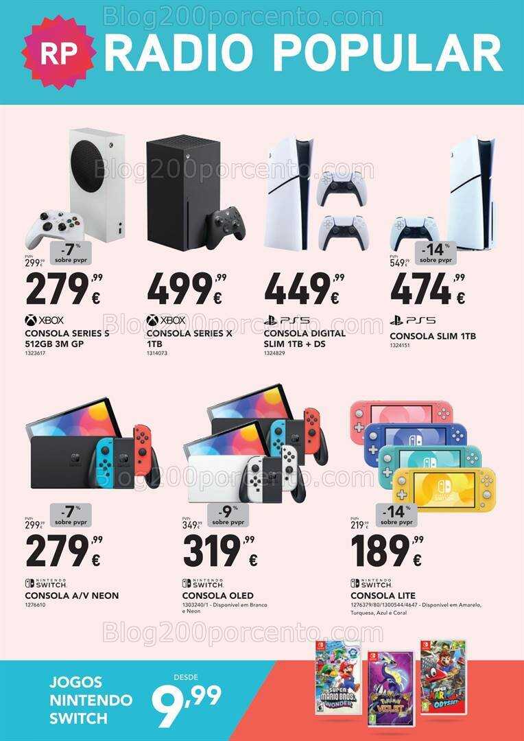 Antevisão Folheto RADIO POPULAR Promoções até 31 março