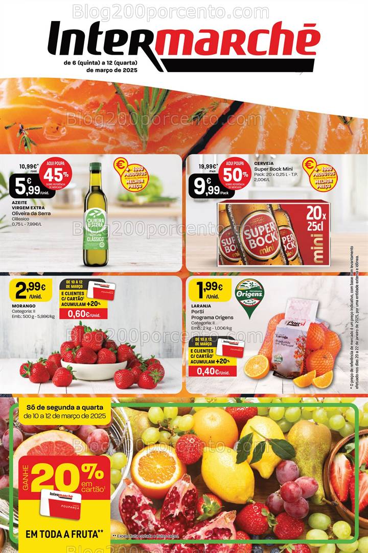 Antevisão Folheto INTERMARCHÉ Mini Promoções de 6 a 12 março