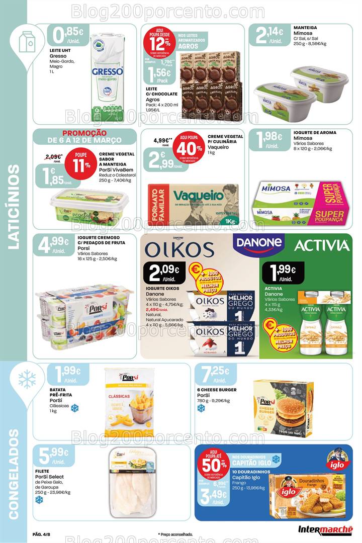 Antevisão Folheto INTERMARCHÉ Mini Promoções de 6 a 12 março