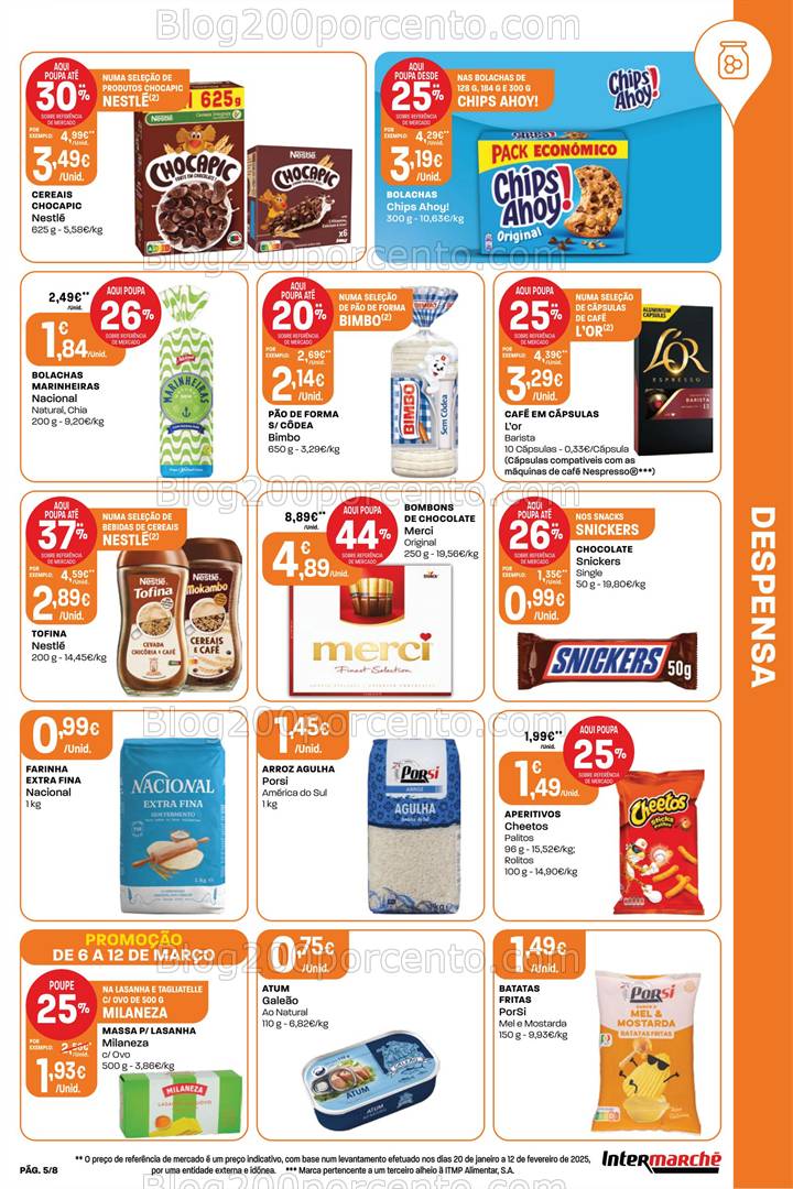 Antevisão Folheto INTERMARCHÉ Mini Promoções de 6 a 12 março
