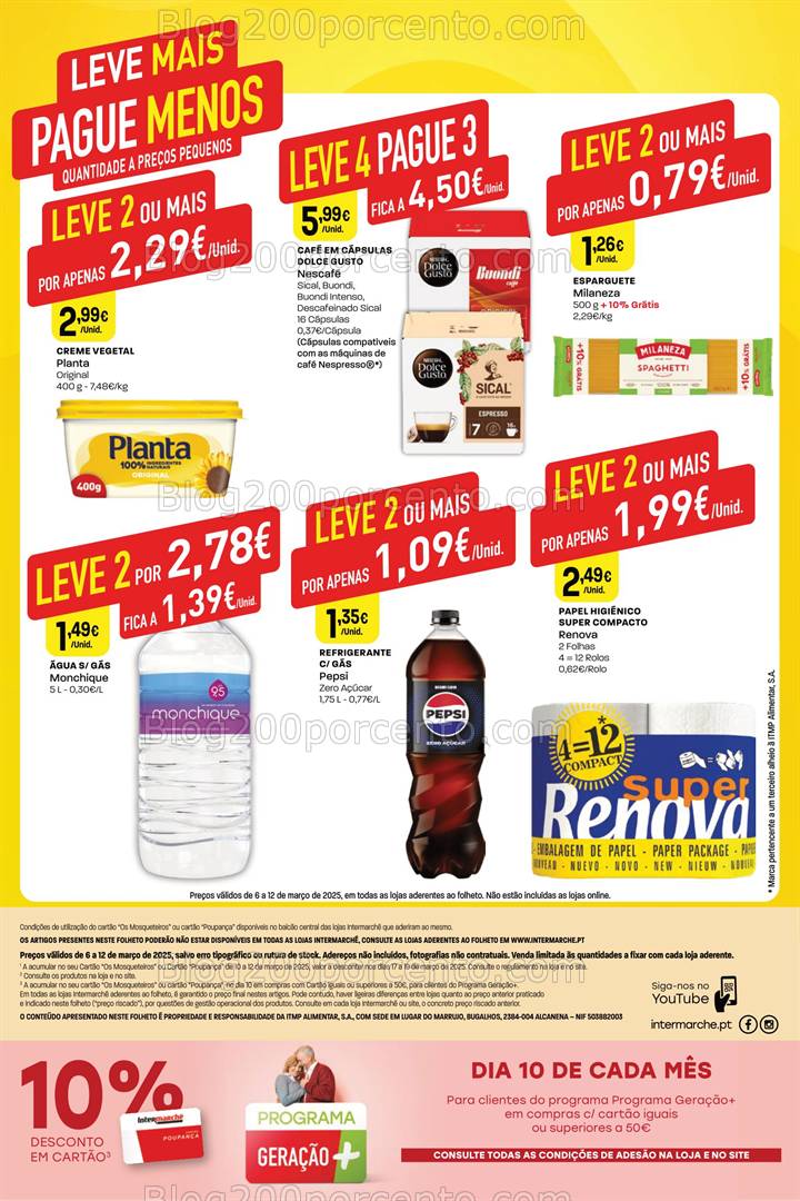 Antevisão Folheto INTERMARCHÉ Mini Promoções de 6 a 12 março