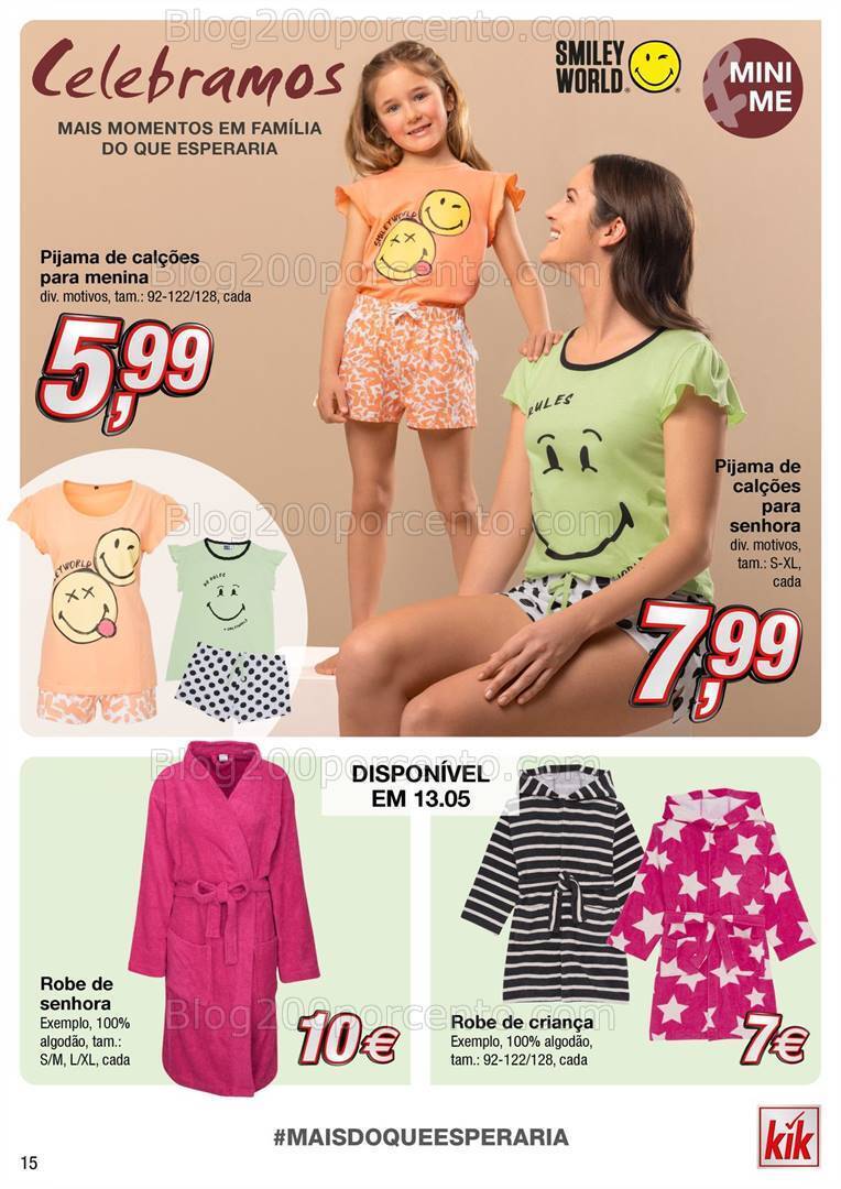 Antevisão Folheto KIK Aniversário Promoções a partir de 6 maio