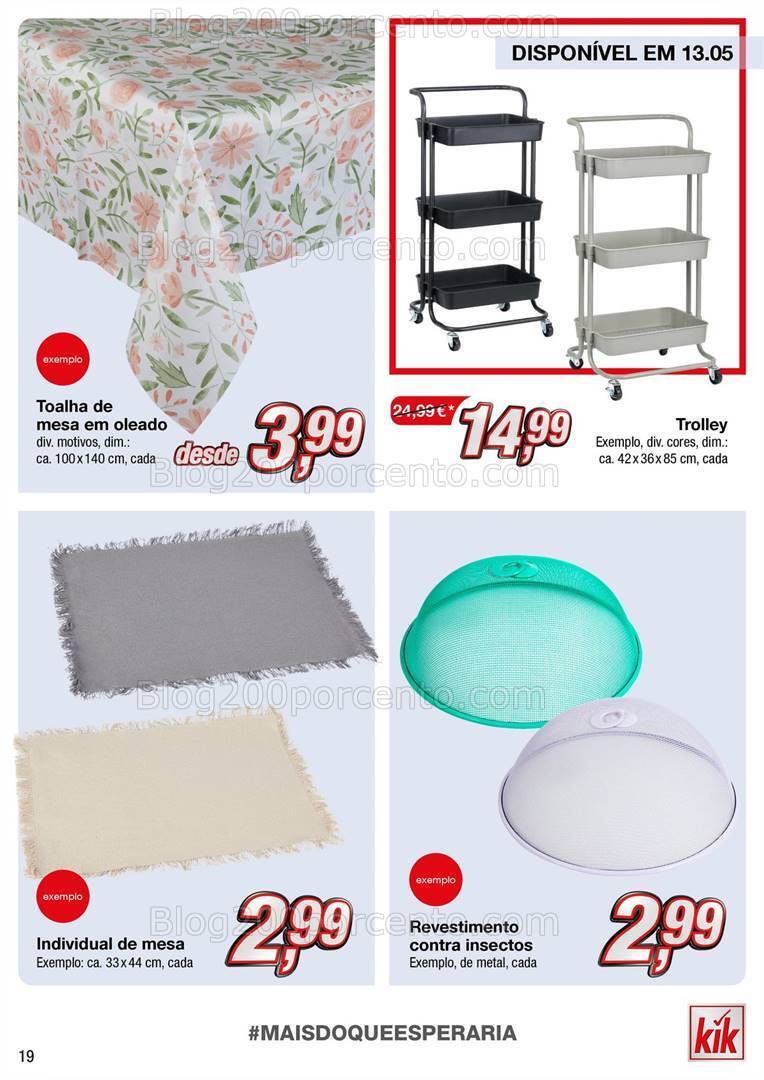 Antevisão Folheto KIK Aniversário Promoções a partir de 6 maio