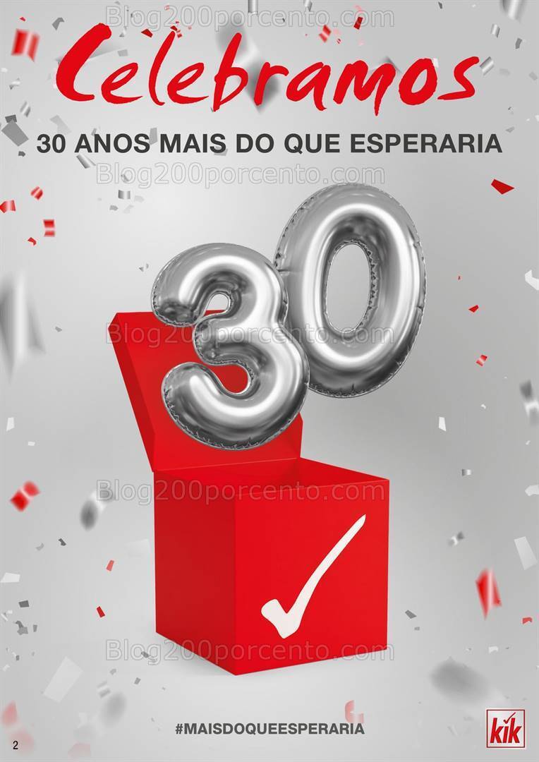 Antevisão Folheto KIK Aniversário Promoções a partir de 6 maio