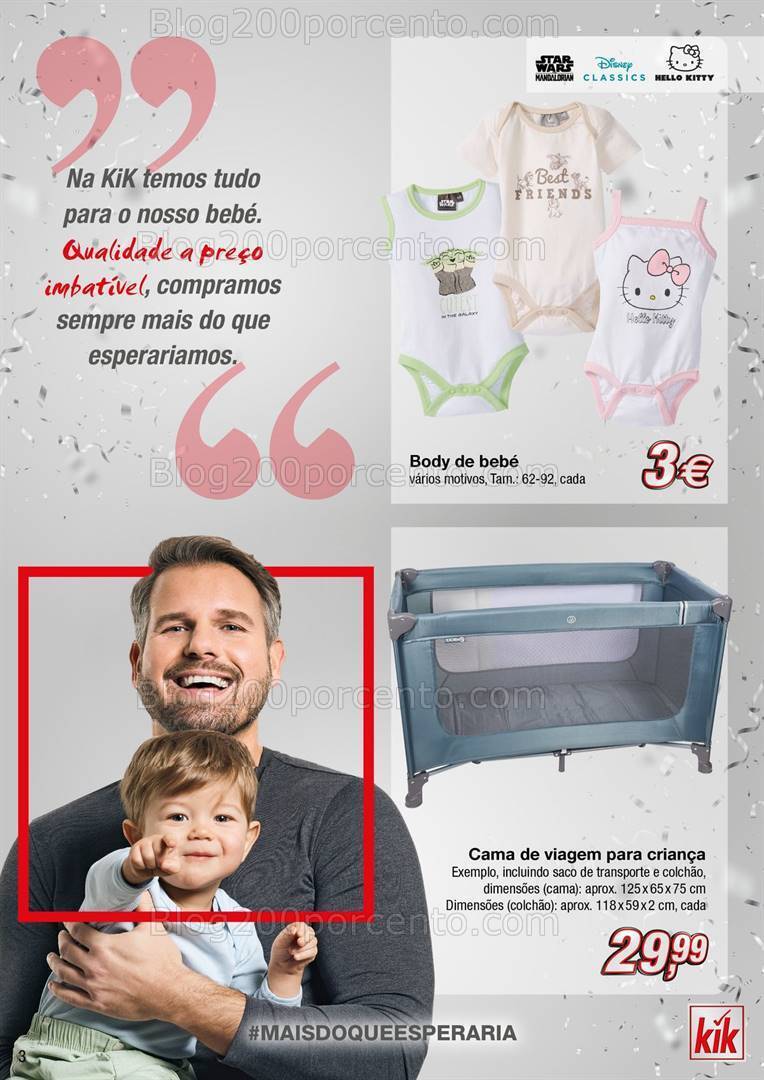Antevisão Folheto KIK Aniversário Promoções a partir de 6 maio