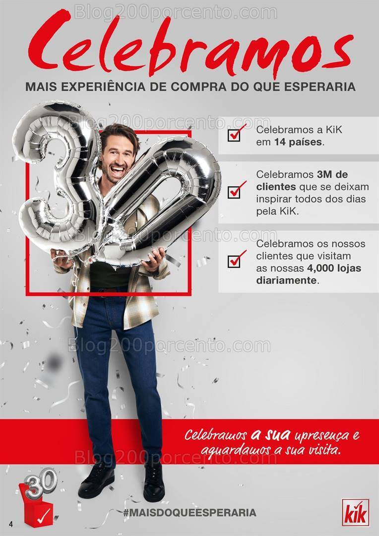 Antevisão Folheto KIK Aniversário Promoções a partir de 6 maio
