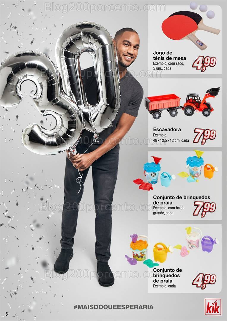 Antevisão Folheto KIK Aniversário Promoções a partir de 6 maio