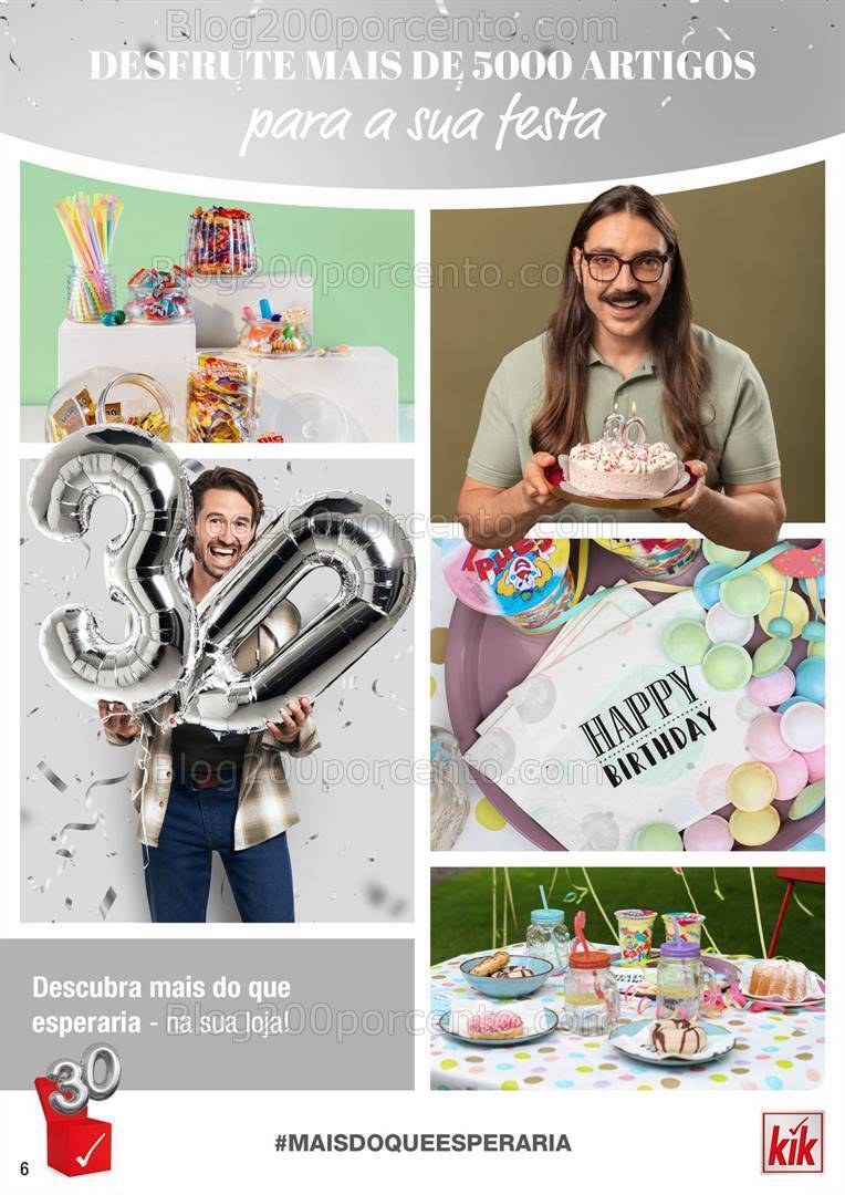 Antevisão Folheto KIK Aniversário Promoções a partir de 6 maio