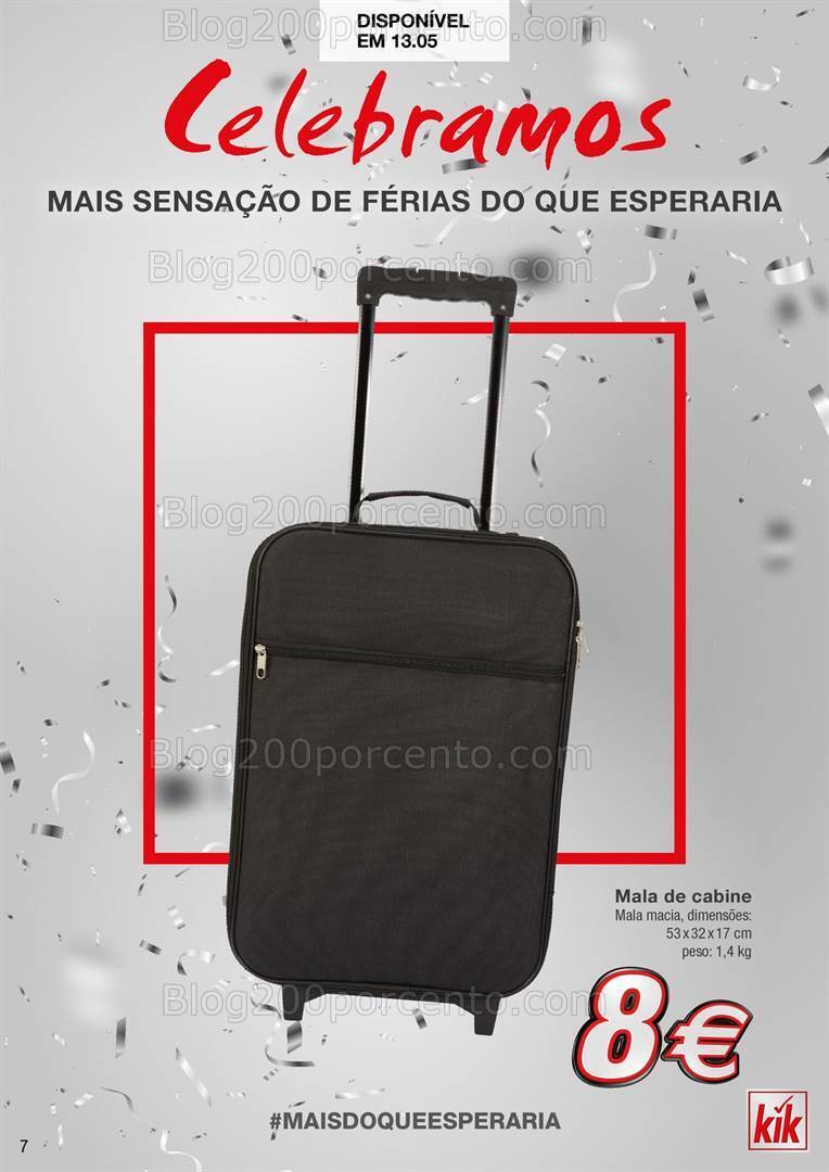 Antevisão Folheto KIK Aniversário Promoções a partir de 6 maio
