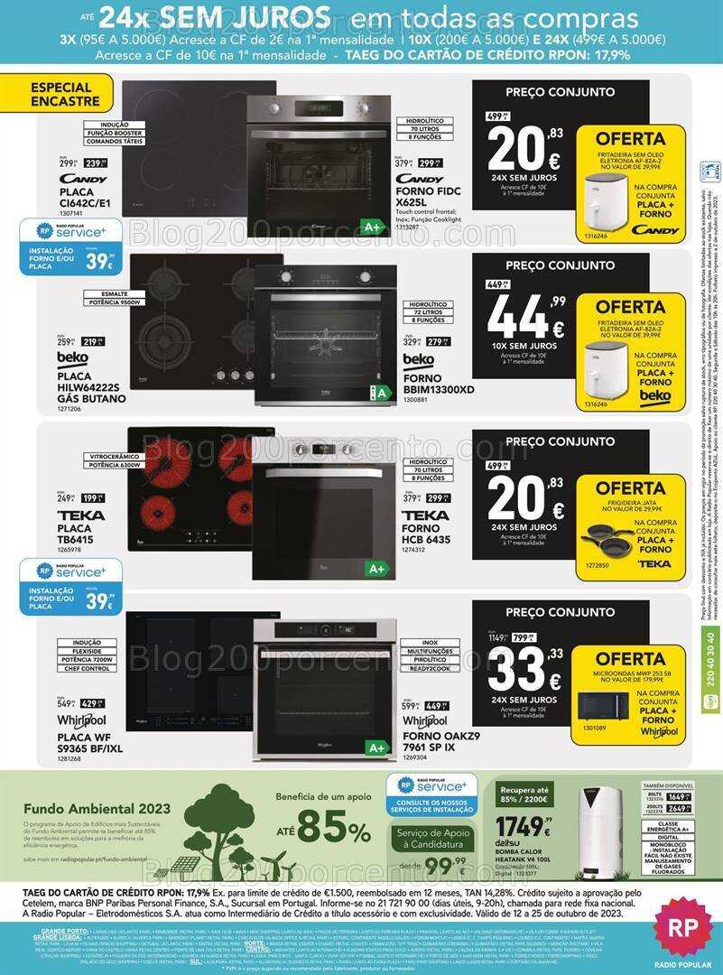 Antevisão Folheto RADIO POPULAR Promoções de 12 a 25 outubro