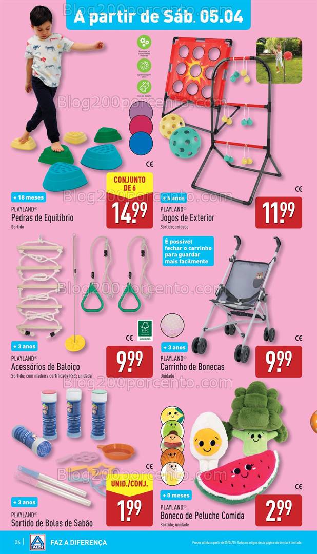 Antevisão Folheto ALDI Promoções Fim de Semana - 5 e 6 abril