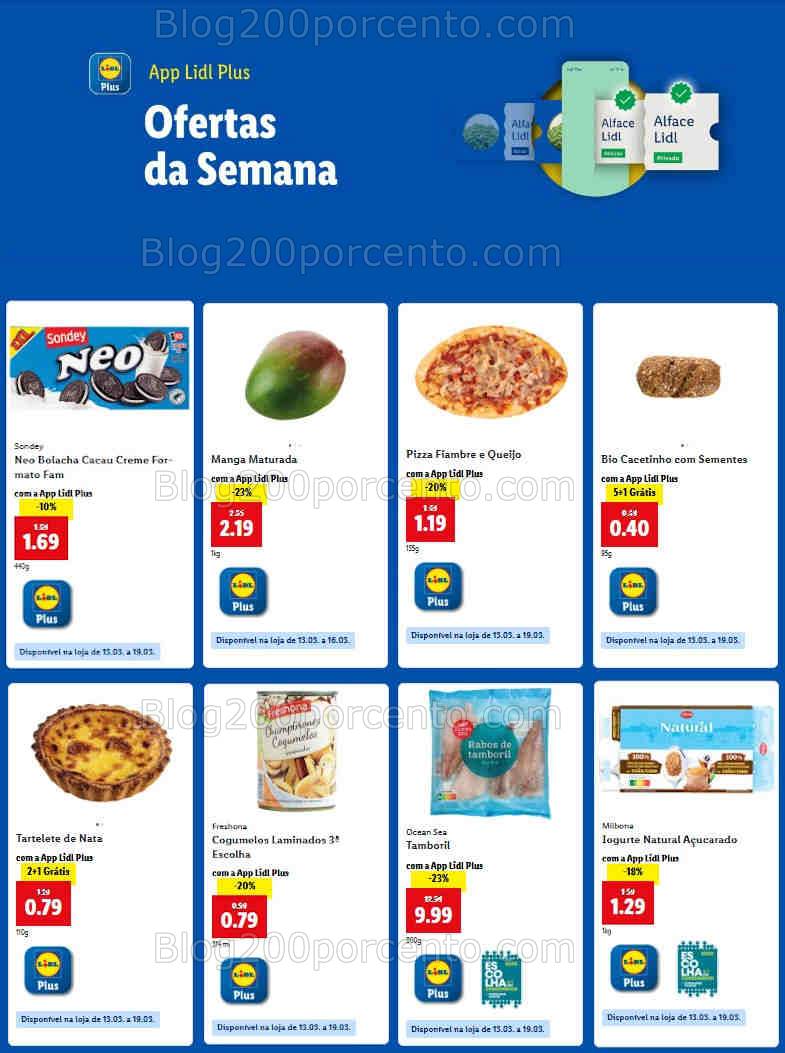 Antevisão Folheto LIDL Plus Promoções de 13 a 19 março