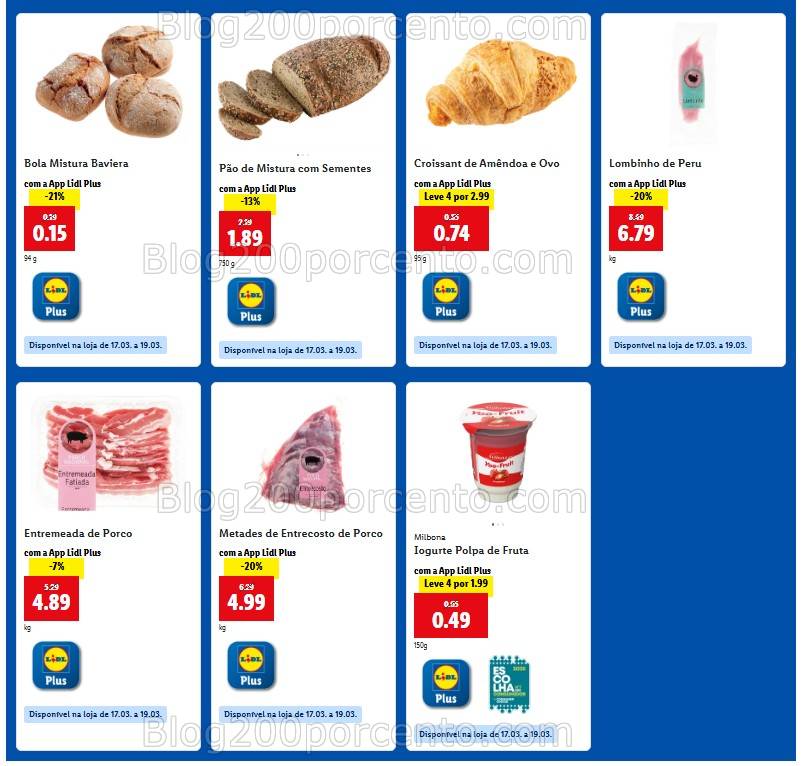 Antevisão Folheto LIDL Plus Promoções de 13 a 19 março