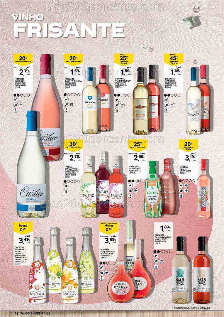 Antevisão Folheto CONTINENTE Vinhos e Aperitivos de 18 a 30 julho