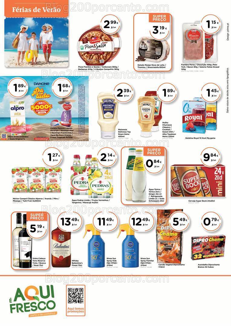Antevisão Folheto AQUI É FRESCO Promoções de 10 a 21 julho
