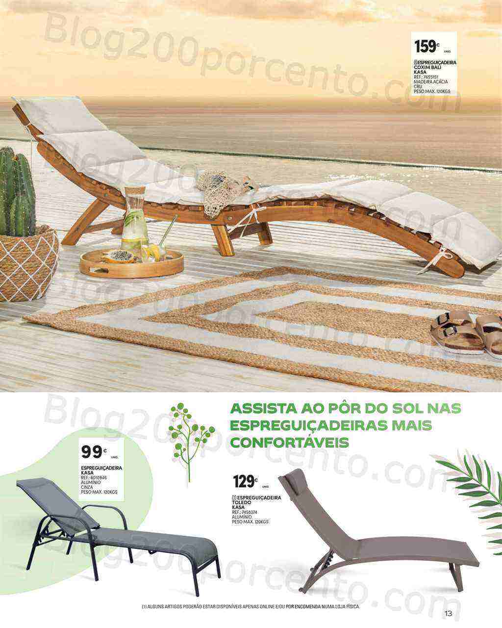 Antevisão Folheto CONTINENTE Ar Livre Promoções de 16 maio a 25 junho