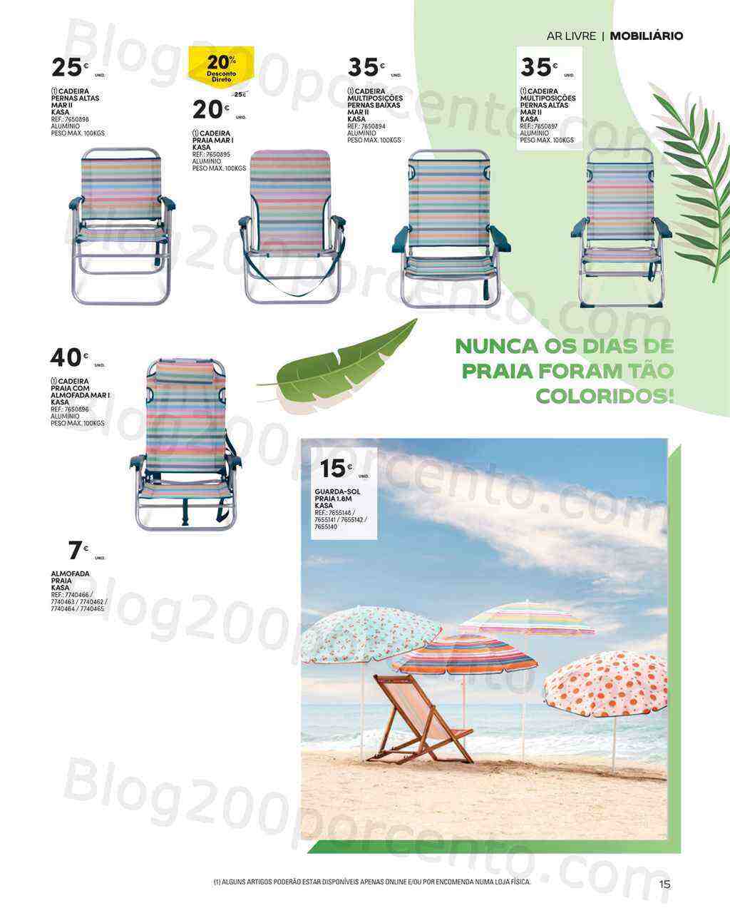 Antevisão Folheto CONTINENTE Ar Livre Promoções de 16 maio a 25 junho