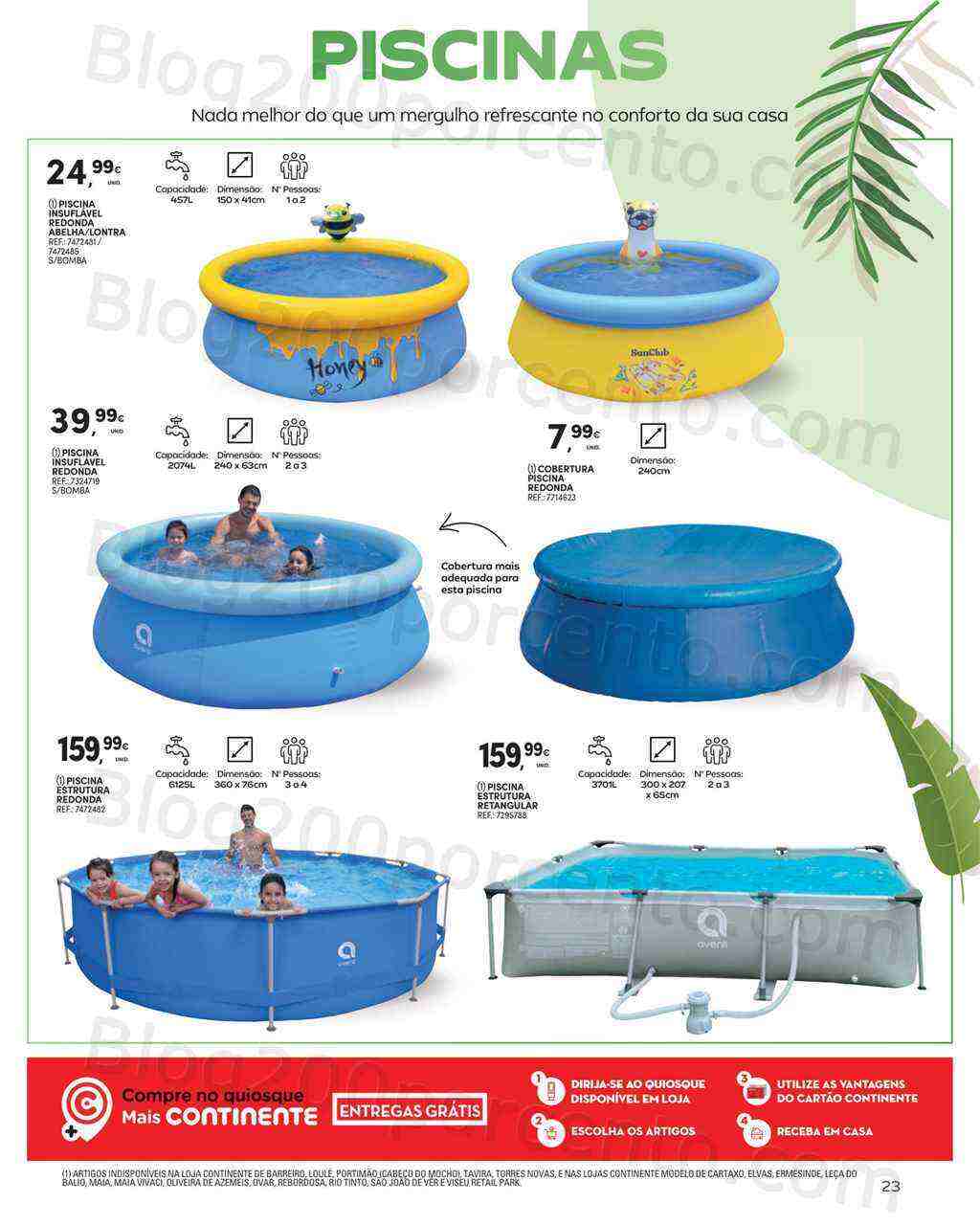 Antevisão Folheto CONTINENTE Ar Livre Promoções de 16 maio a 25 junho