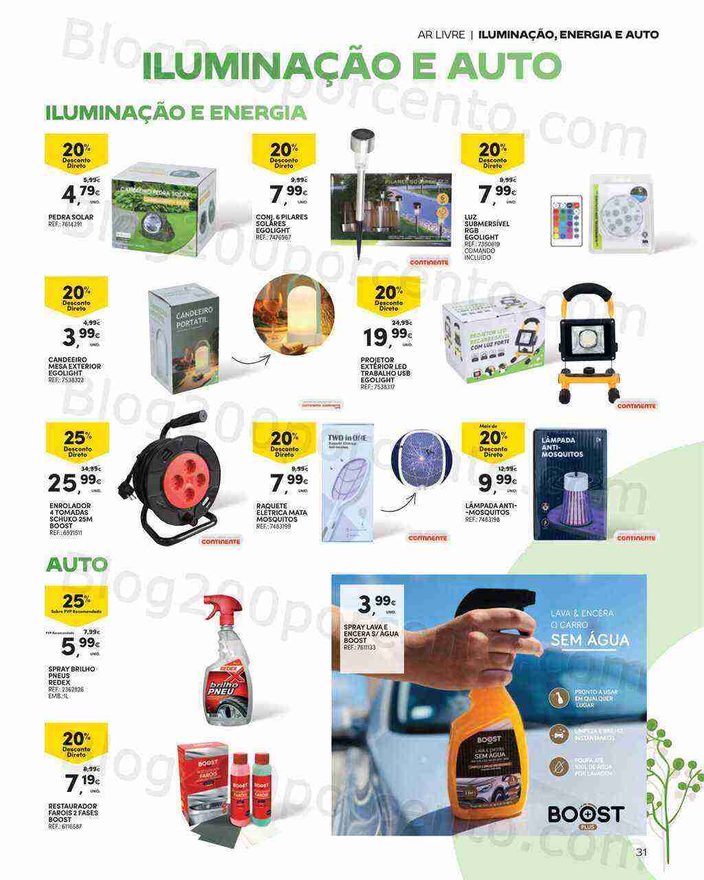 Antevisão Folheto CONTINENTE Ar Livre Promoções de 16 maio a 25 junho