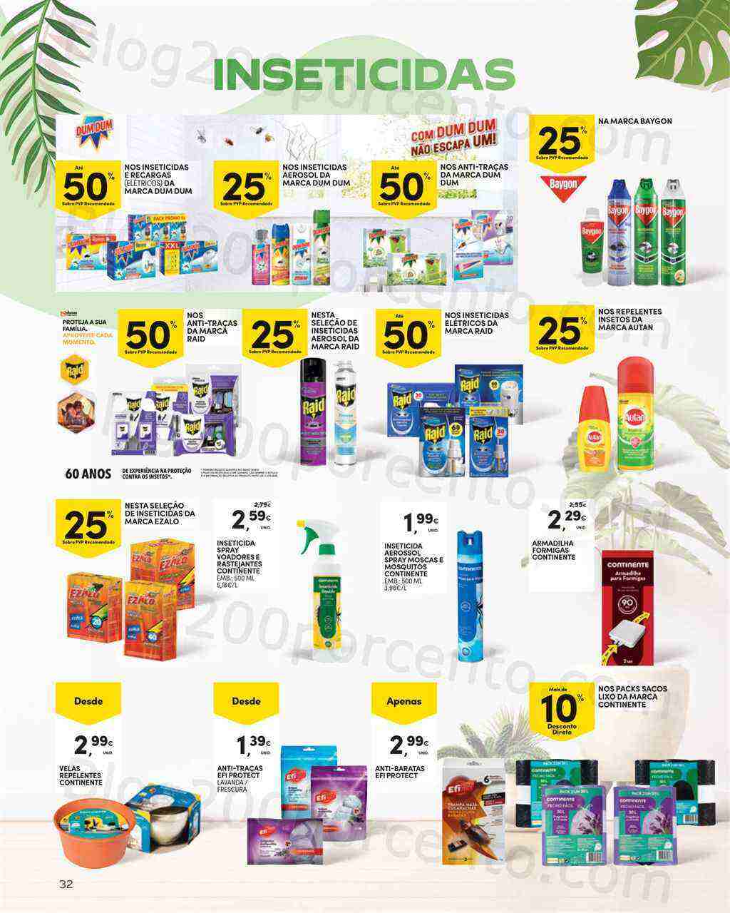 Antevisão Folheto CONTINENTE Ar Livre Promoções de 16 maio a 25 junho