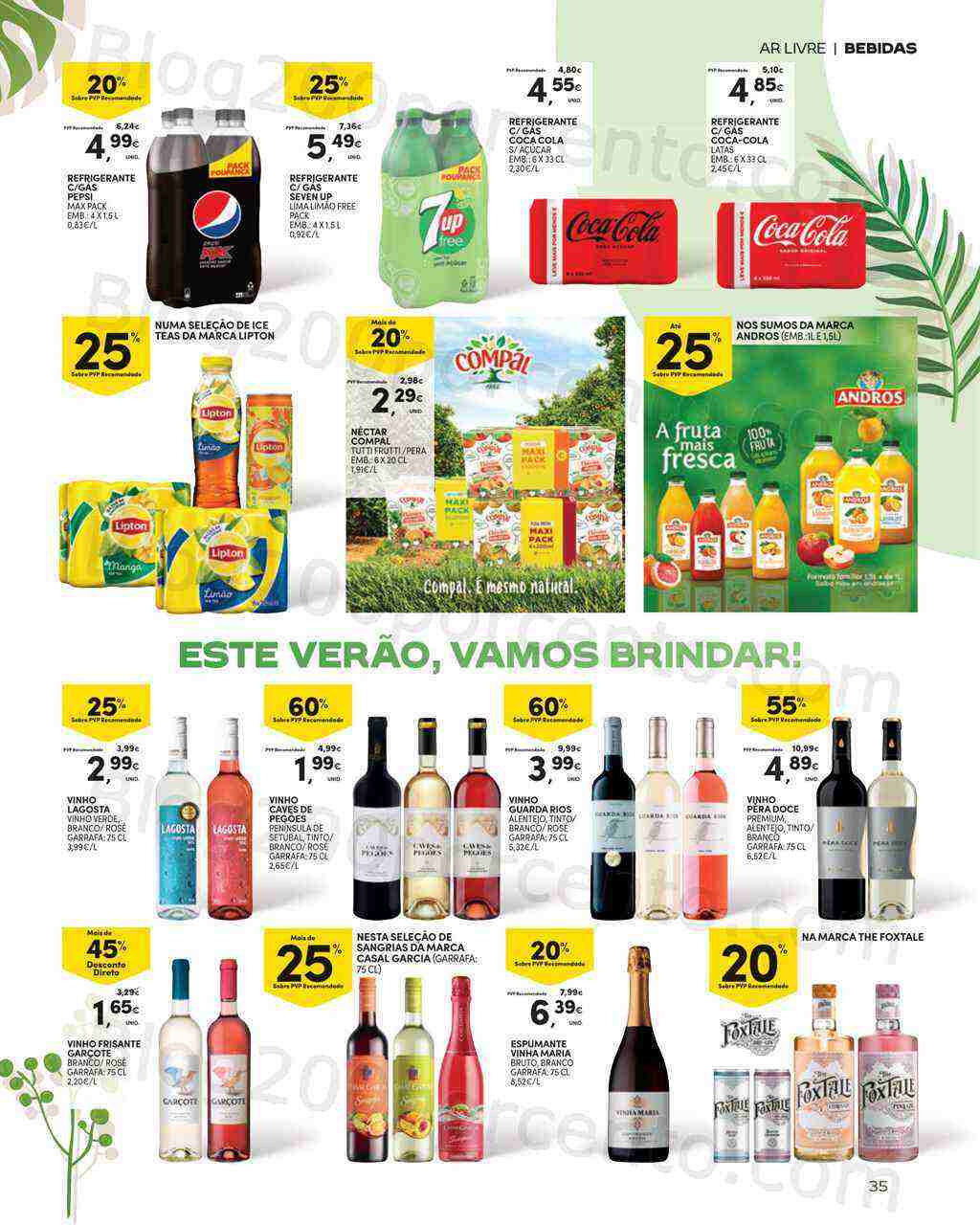 Antevisão Folheto CONTINENTE Ar Livre Promoções de 16 maio a 25 junho