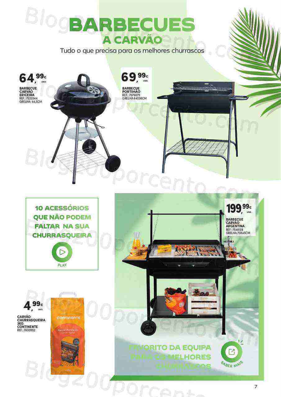 Antevisão Folheto CONTINENTE Ar Livre Promoções de 21 março a 28 maio