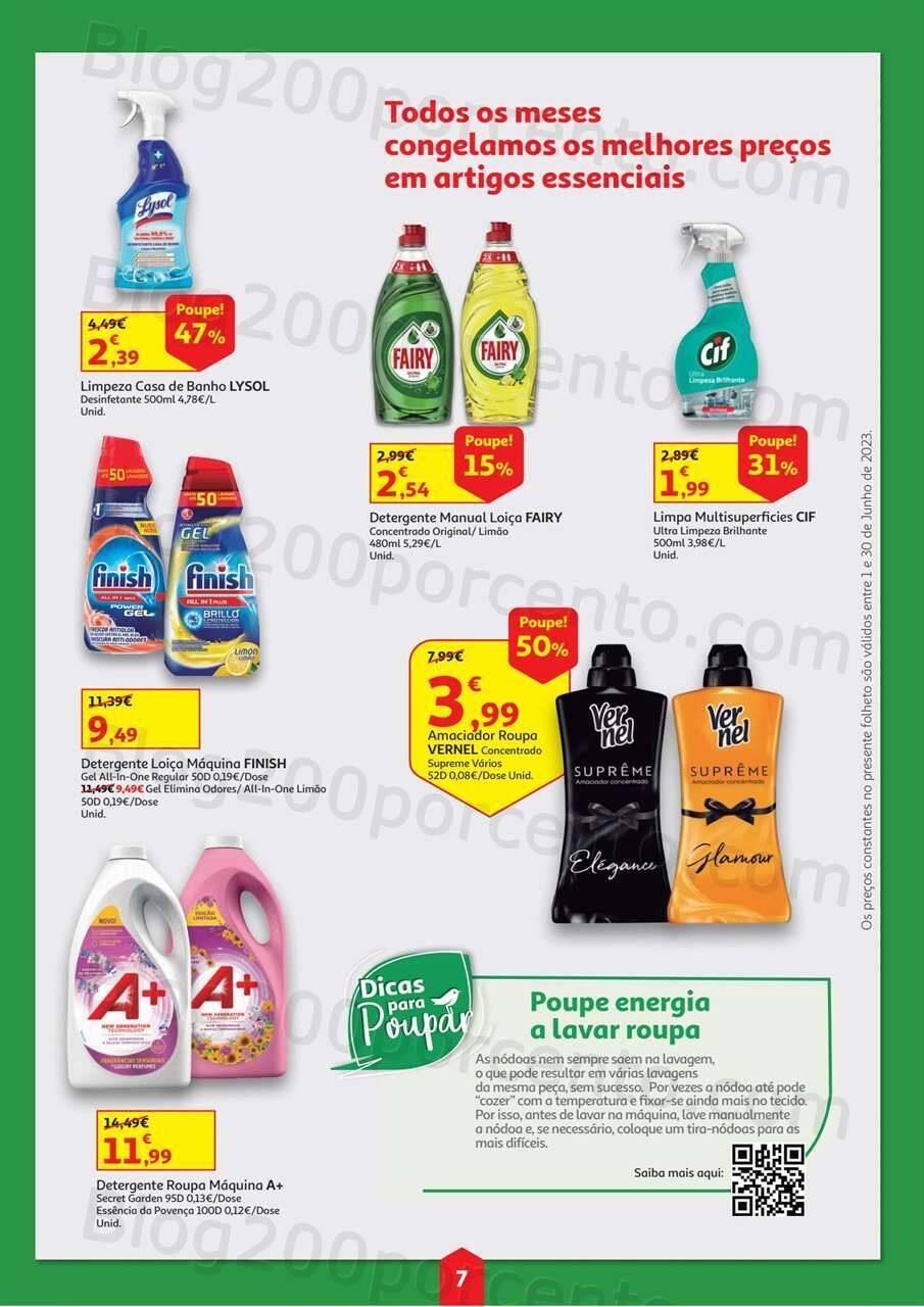 Antevisão Folheto AUCHAN Cabaz da Poupança Promoções de 1 a 30 junho