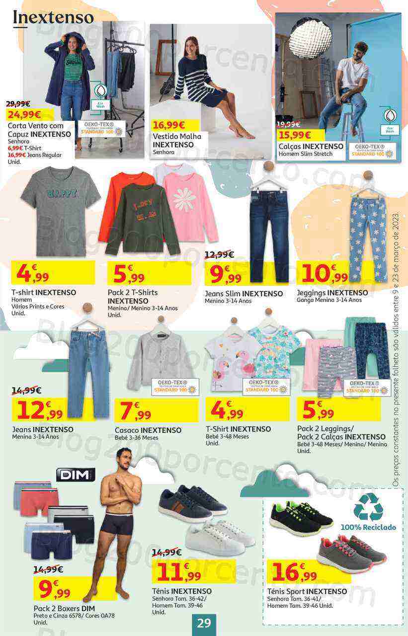 Antevisão Folheto AUCHAN Bazar Promoções de 9 a 23 março