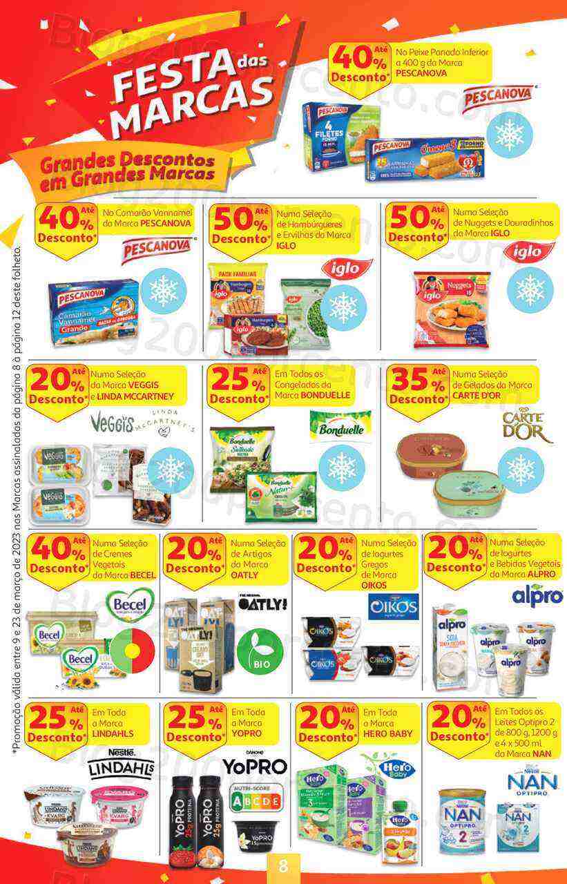 Antevisão Folheto AUCHAN Promoções de 9 a 23 março
