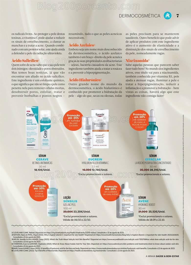 Antevisão Folheto AUCHAN Saúde e Bem-Estar Promoções de 6 outubro a 7 novembro