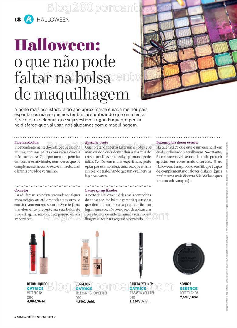 Antevisão Folheto AUCHAN Saúde e Bem-Estar Promoções de 6 outubro a 7 novembro