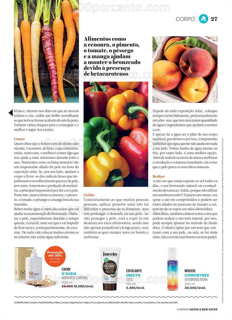 Antevisão Folheto AUCHAN Saúde e Bem-Estar Promoções de 6 outubro a 7 novembro