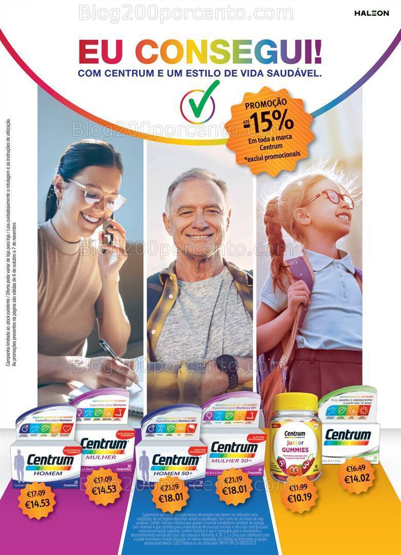 Antevisão Folheto AUCHAN Saúde e Bem-Estar Promoções de 6 outubro a 7 novembro