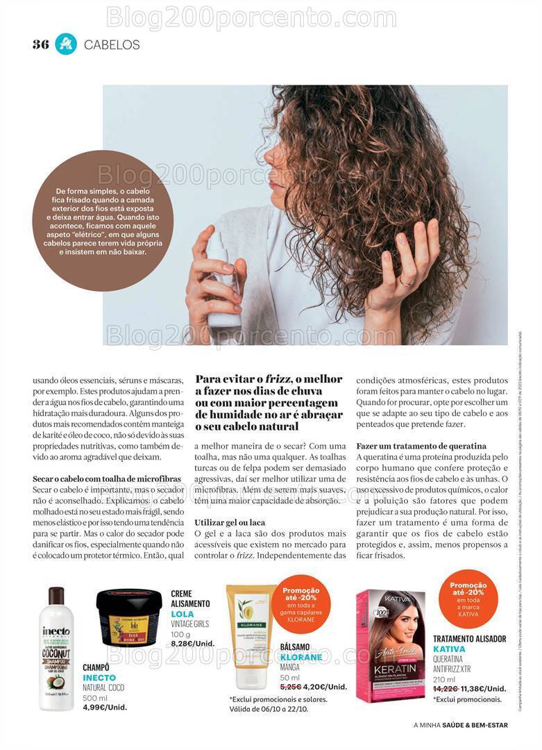 Antevisão Folheto AUCHAN Saúde e Bem-Estar Promoções de 6 outubro a 7 novembro