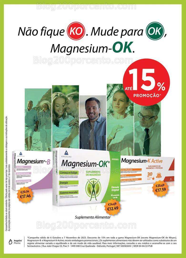 Antevisão Folheto AUCHAN Saúde e Bem-Estar Promoções de 6 outubro a 7 novembro