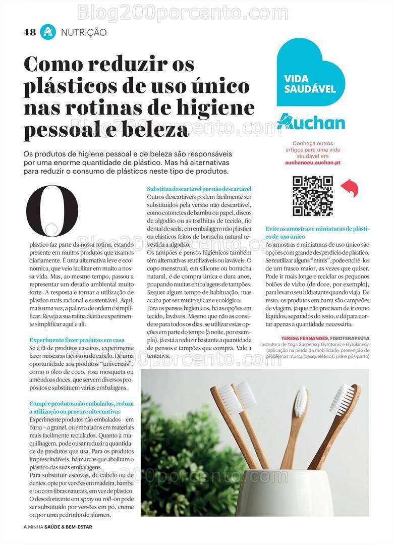 Antevisão Folheto AUCHAN Saúde e Bem-Estar Promoções de 6 outubro a 7 novembro