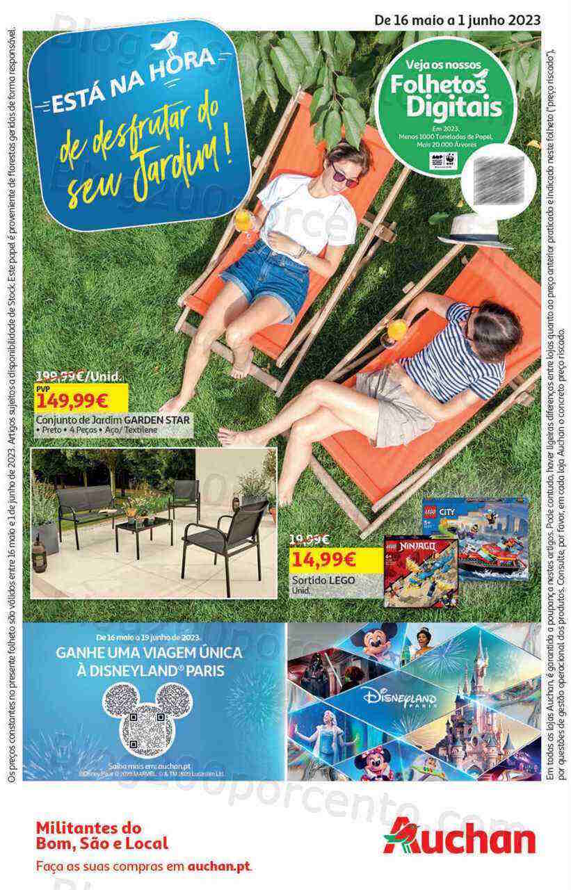 Antevisão Folheto AUCHAN Promoções de 16 maio a 1 junho