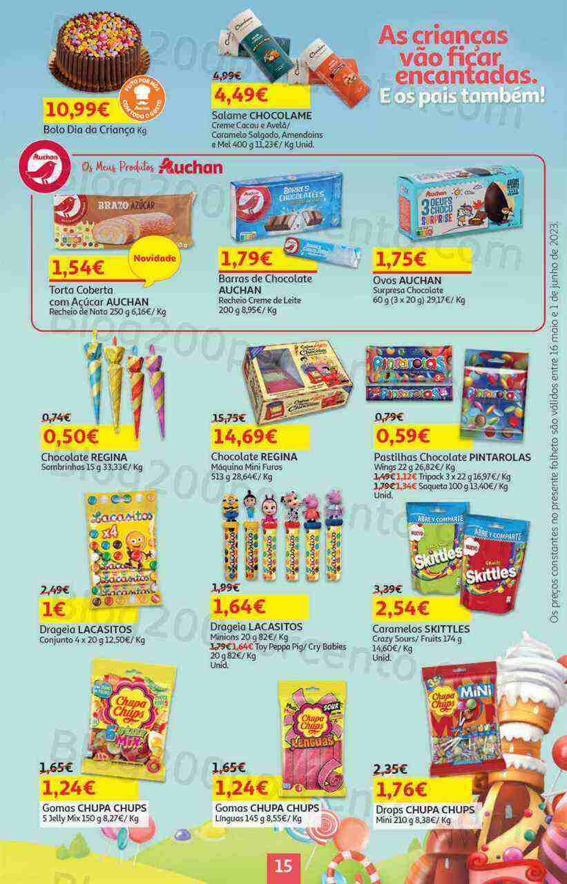 Antevisão Folheto AUCHAN Promoções de 16 maio a 1 junho