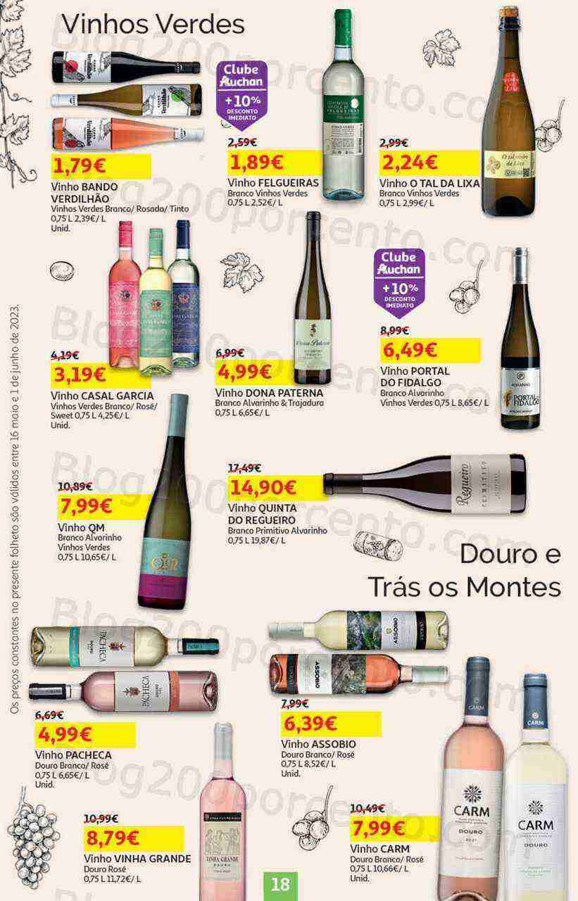 Antevisão Folheto AUCHAN Promoções de 16 maio a 1 junho