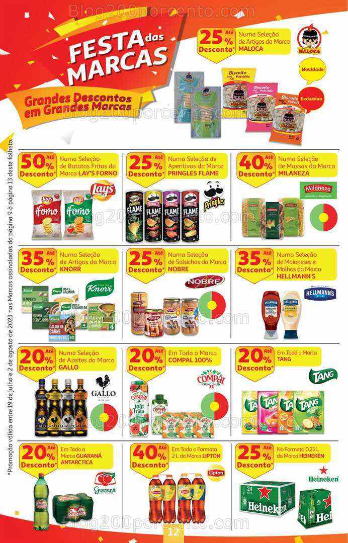 Antevisão Folheto AUCHAN Promoções de 19 julho a 2 agosto