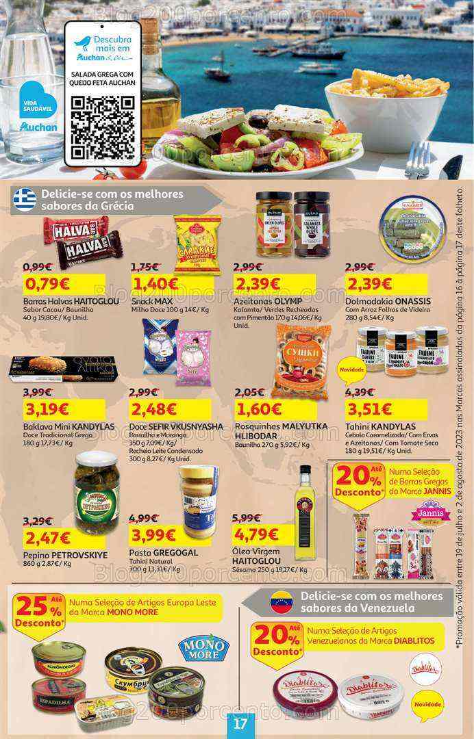 Antevisão Folheto AUCHAN Promoções de 19 julho a 2 agosto