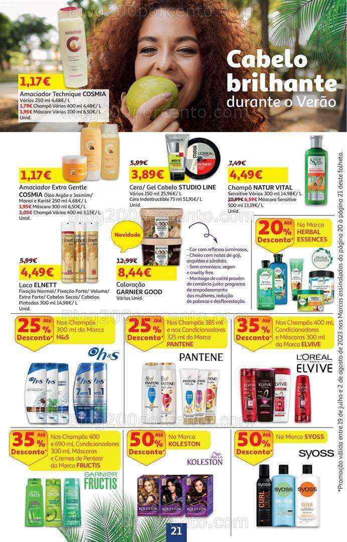 Antevisão Folheto AUCHAN Promoções de 19 julho a 2 agosto